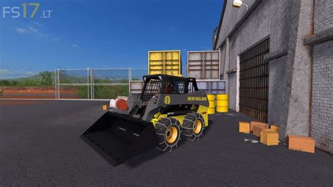 new holland skid steer fs17 mod|new holland skid steer pack.